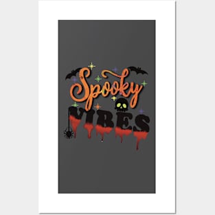 Spooky vibes Posters and Art